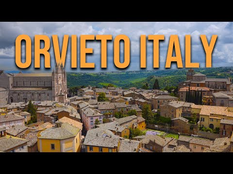 Orvieto Itália - uma encantadora cidade no topo de uma colina! Úmbria