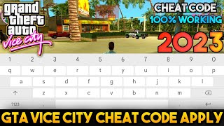 How to use cheat code in GTA vice City Android/mobile phone | how to enable cheat codes gta vc 2023