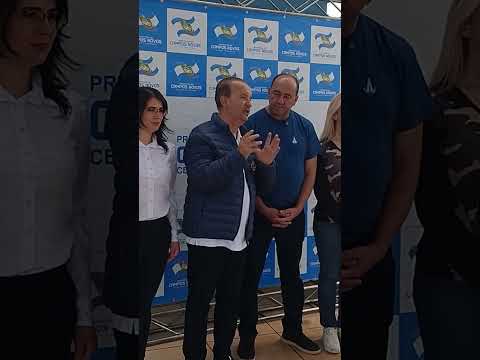 Governador de Santa Catarina marca presença na 48ª Romaria de Campos Novos. E o prefeito PÉ.