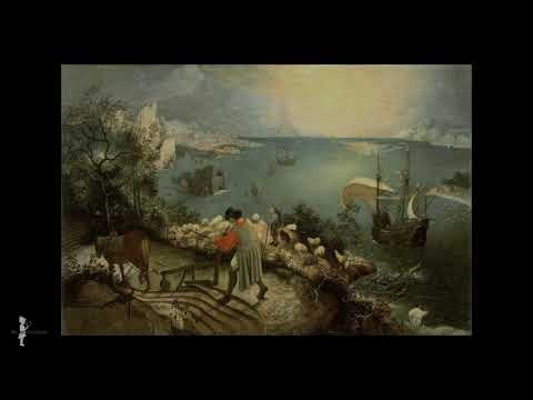 Pieter Bruegel der Ältere (?) - Landschaft mit dem Sturz des Ikarus