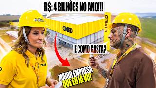 VISITAMOS A FABRICA DA CIMED - MOSTREI TUDO 