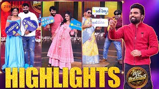 Ladies & Gentleman Episode 4 Highlights | Pradeep Machiraju | Sun, 12 PM | Zee Telugu