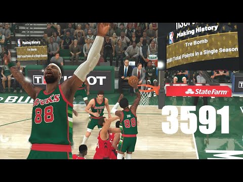 Making History Season Points NBA 2K20 My Career EP 82