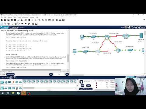 2.4.11 Packet Tracer – Modify Single-Area OSPFv2