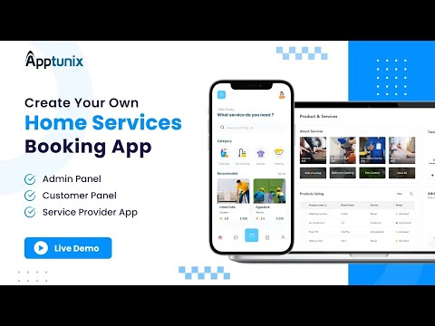 On Demand Home Services Booking App Like Handyman &Thumbtack | Home Services Booking App Development