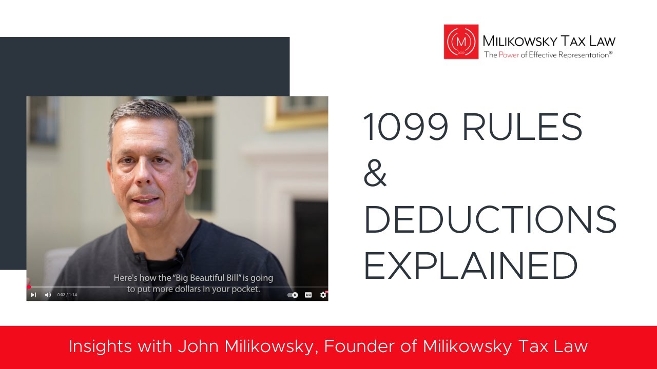 2025 Tax Changes   New 1099 Rules & Deductions Explained