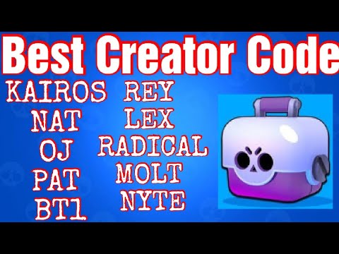 Best Creator Code in Brawl stars|Best creator code for box opening|Creator Code with highest luck