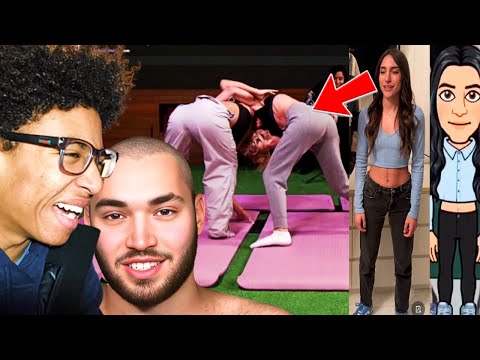 Adin Ross and YouKnowNate react to Nadia's $5,000 WRESTLING MATCH