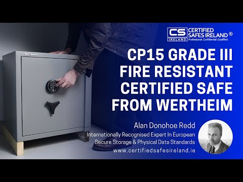 Wertheim CP15 Grade 3 Certified Fire Resistant Safe