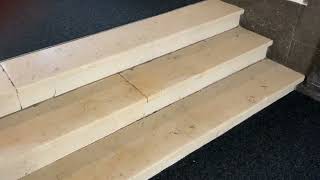 Jura Kalkstein / Marmor aufarbeiten - schleifen und schützen und pflegen - Stein Doktor