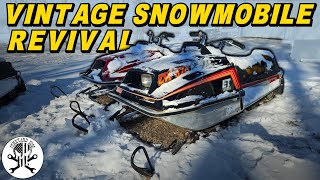 Will this ABANDONED Snowmobile RUN & RIDE Again!? - How to Make an Old Sled Reliable