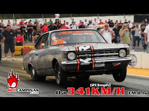 Opala METAL a  341km/h Recorde de Velocidade na TT