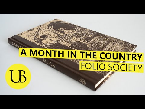 A MONTH IN THE COUNTRY by J. L Carr (Folio Society, 1999) book review