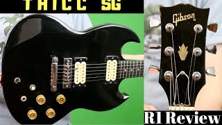 Video thumbnail for This SG is T H I C C ! | 1980 Gibson R1 Artist Black | Review + Demo by The Trogly's Guitar Show
