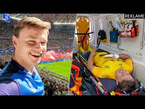 Ser Champions League finalen og ender på hospitalet...