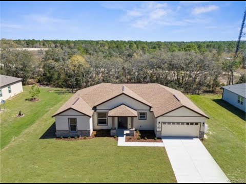 Price Reduced! Homosassa Florida New Construction Home in Sugarmill Woods MLS#842921