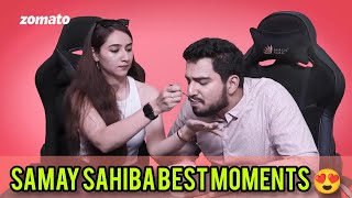 Samay raina best moments with Sahiba bali  #samayr