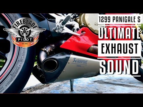 DUCATI 1299 PANIGALE S Akrapovic ULTIMATE EXHAUST SOUND!