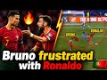 🔥 The Moment Bruno Fernandes Got Angry at Cristiano Ronaldo Went Viral 😱🇵🇹