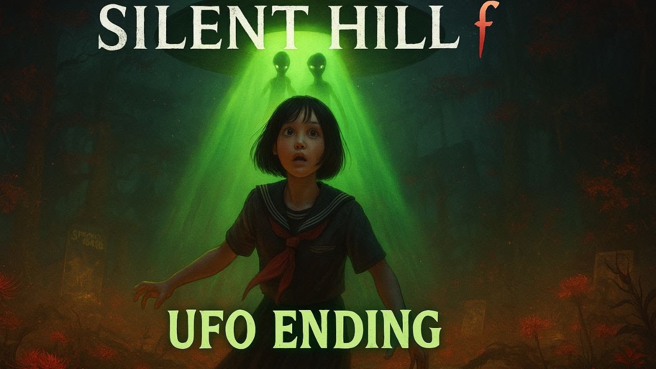 Silent Hill f – Secret UFO Ending!  | Ending 5 (Space Wars Posters Found)