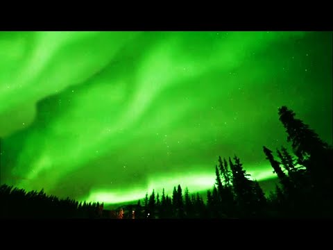 ❤ Peaceful Meditation Music, Aurora Borealis in 4K UHD: "Northern Lights Relaxation"