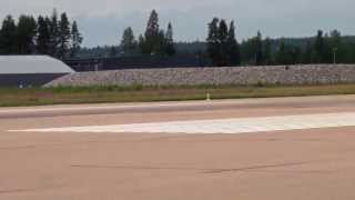 preview picture of video 'Topspeed runs on Halli Airport 1mile 29.6.2013'