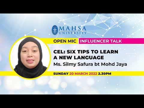 CEL: Six Tips to Learn a New Language