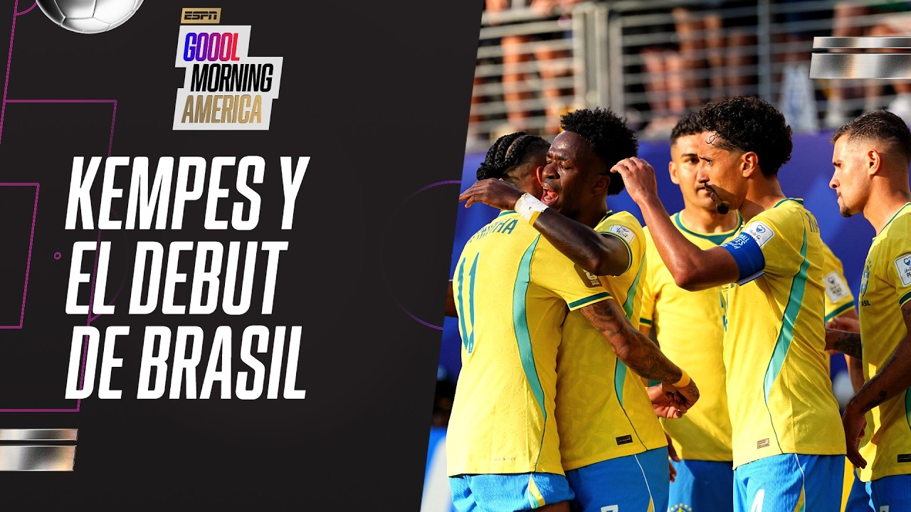 EL ANÁLISIS DEL DEBUT DE BRASIL DE LA MANO DE KEMPES, PALOMO Y MIGUEL SIMON EN GOOOL MORNING AMERICA