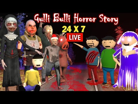 Gulli Bulli All Full Horror Stories | 24/7 Live | gulli bulli cartoon | make joke horror