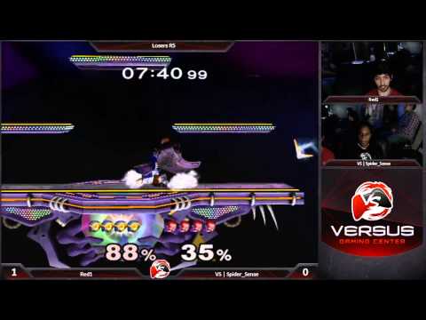 3/26/15 VS Weekly Melee - VS | Spider Sense (Roy/Ganon) vs Red1 (Link/CFal)