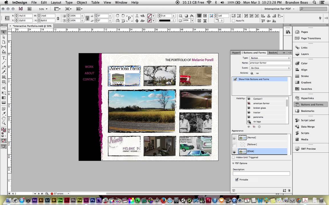 Problem-Solving InDesign Interactive PDF Video 1