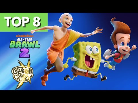 TOP 8 - Nickelodeon All Star Brawl 2 - GOML X (Aang Jimmy Spongebob Ember Garfield) NASB2 Tourney