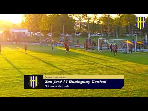 RESUMEN | San José 1 vs Gualeguay Central 1. Copa Entre Rios, Octavos de final - IDA.