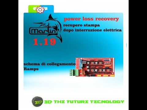 Marlin 1.1.9 RAMPS schema power loss recovery
