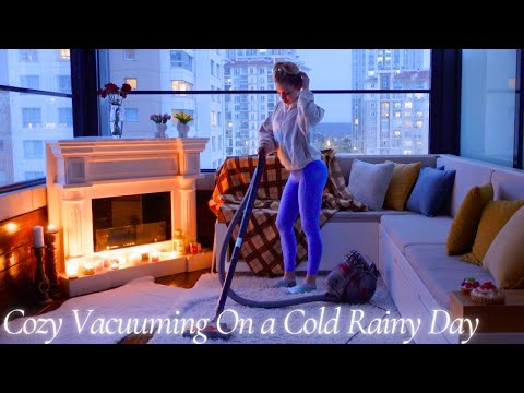 Rainy Night with Dyson Vacuum Cleaner Sounds – 3 Hours of Peaceful Sleep & Relaxation 🌧️✨