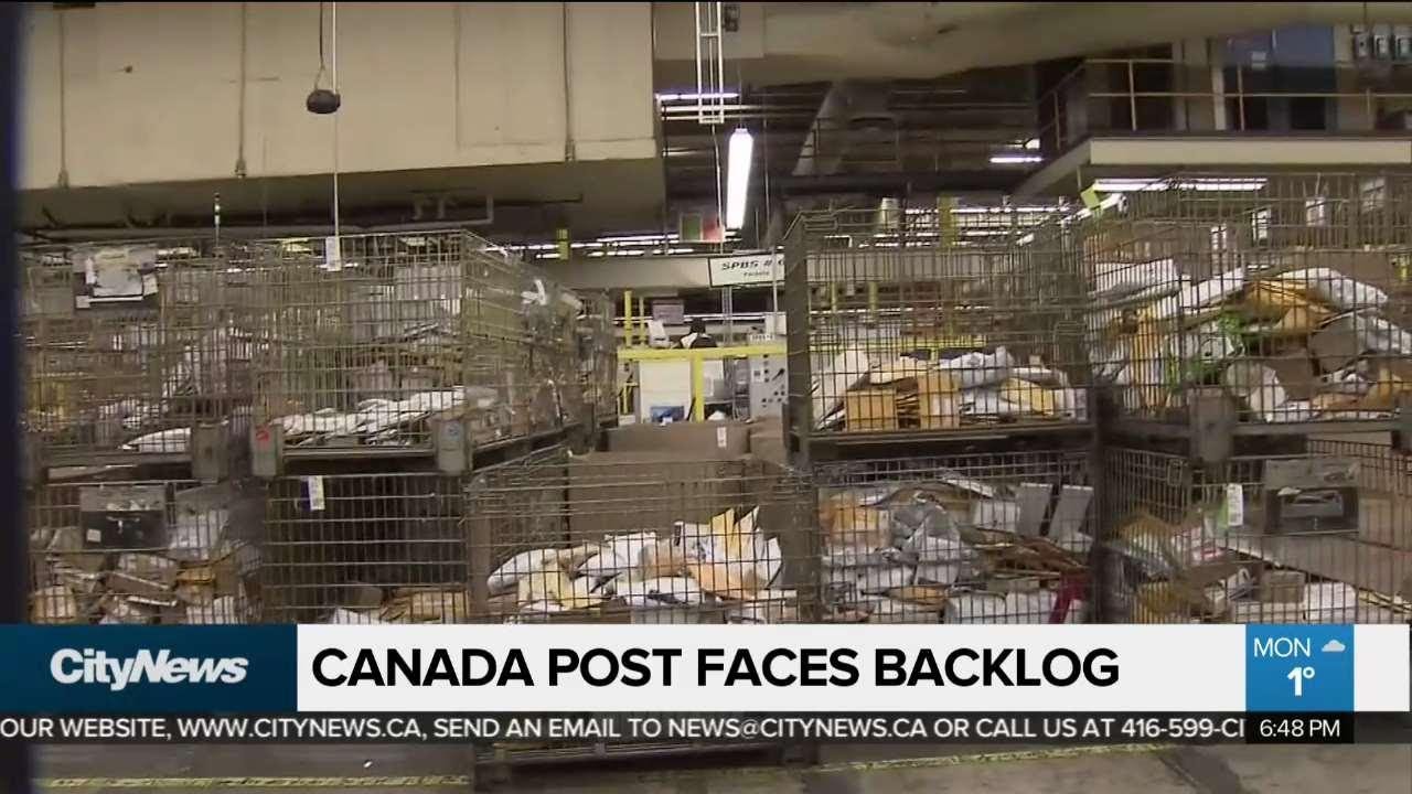 Canada Post packages piling up after strike