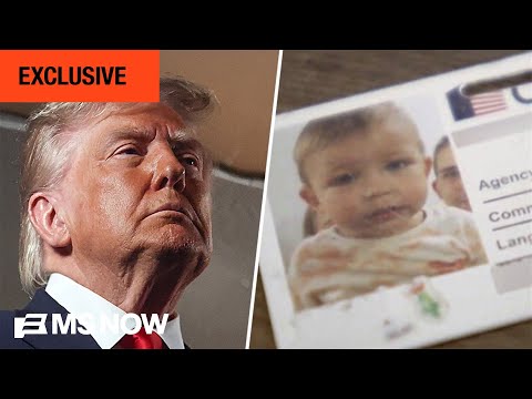 MS NOW EXCLUSIVE: Over 500 BABIES and TODDLERS have been detained by ICE under Trump's rule