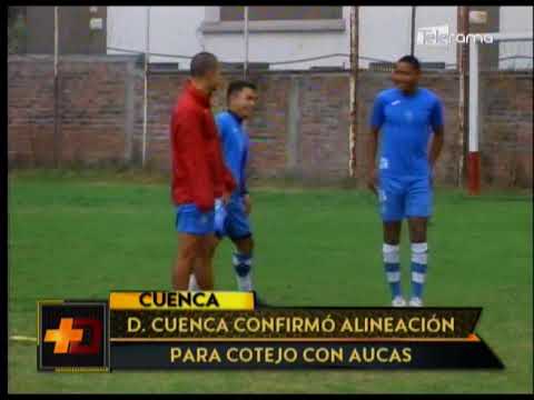 Deportivo Cuenca confirmó alineación para cotejo con Aucas