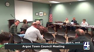 Argos Town Council Meeting