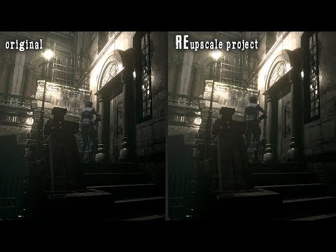 Resident Evil 1 Remake Reupscale project