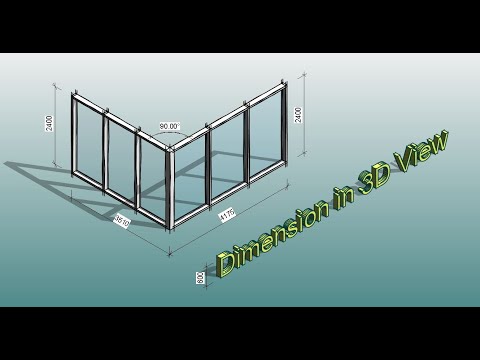 Everyday Revit (Day 336) - Dimension in 3D View
