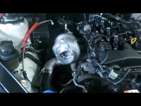 |vBLOG| Garrett GTX Gen2 3076R turbo install, 3.8T AT custom tune