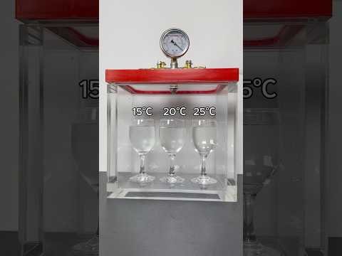 Vacuum vs Water at Different Temperatures, What is next?