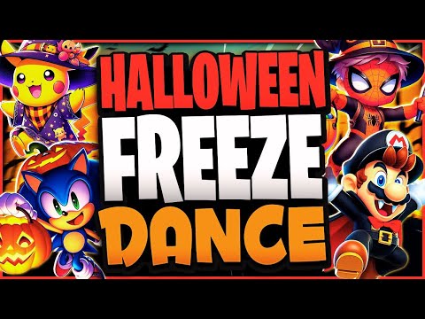 🎃 Halloween Freeze Dance 🎃 Brain Break 🎃 Just Dance