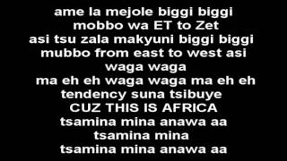 Shakira - Waka Waka (This Time For Africa) LYRICS