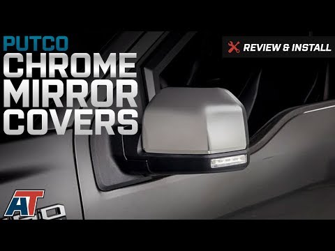 2015-2016 F150 Putco Chrome Mirror Covers Replacement Review & Install