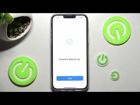 How to Set Up Face Unlock on iPhone 14 Plus - Add Face ID
