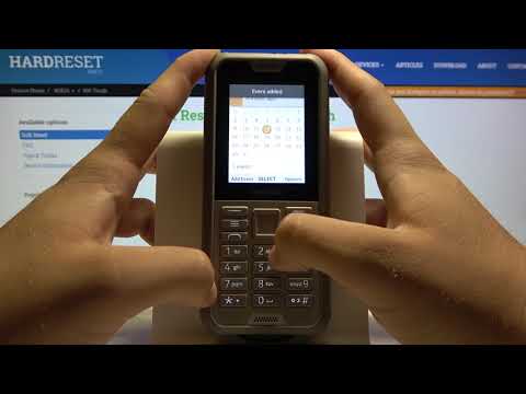 How to Add Event to Calendar in NOKIA 800 Tough – Set Up Reminder