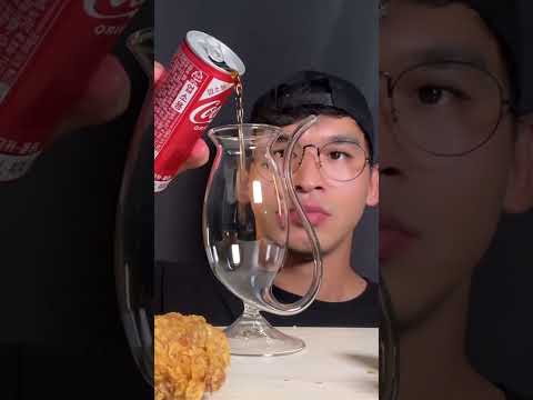 ASMR COCACOLA DRINK #shorts #funny #asmr