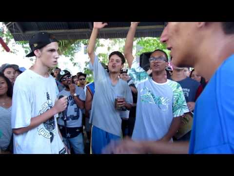 Shinobi e Mago vs Vicente e Corcova - 1 fase - 10° Central das Rimas - Joinville - 2017